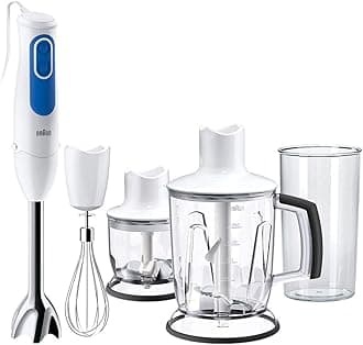 Braun Hand Blender, White, Mq 3045