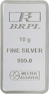 SilverwalaBRPL 999 Purity Silver Coins & Bars (10 Grams To 1000 Grams)