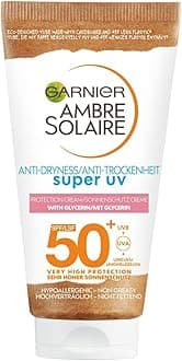 Garnier Ambre Solaire Sensitive Face and Neck Sun Cream SPF50+ 50ml