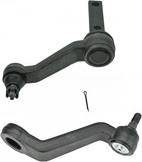 TRQ Front Driver & Passenger Side Steering Kit Idler Arm & Bracket Assembly Pitman Arm Compatible with 1997-1999 Dodge Dakota 1998-1999 Durango