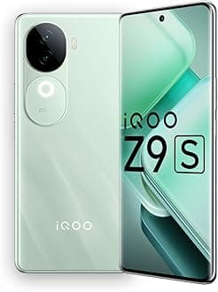 iQOO Z9s 5G (Onyx Green, 8GB RAM, 128GB Storage) | 120 Hz 3D Curved AMOLED Display | 5500 mAh Ultra-Thin Battery | Dimesity 7300 5G Processor | Sony IMX882 OIS Camera with Aura Light