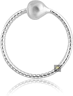 925 Sterling Silver Nose Pin/Nose Ring For Women