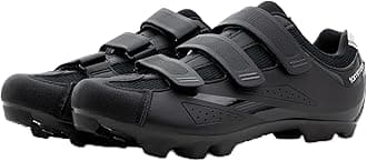 Tommaso Montagna Men’s Mountain Bike Shoes for SPD Pedals – Gravel & Trail Cycling Shoes – Compatible with SPD Cleats – No Cleats Included