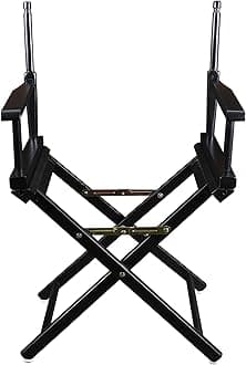 Casual Home ディレクターチェア 18インチ ブラックフレーム