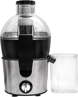 Juicer Machine, 800W Centrifugal Juicer Extractor with Wide Mouth 7cm Feed Chute for Fruit Vegetable, Easy to Clean, Stainless Steel