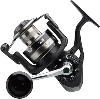 Savage Gear SGS8 FD Saltwater Spinning Reel, Black