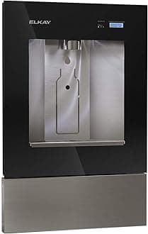 - ezH2O Liv Built-in Filtered Water Dispenser, Non-refrigerated, Midnight