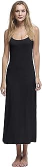 Papicutew Women's Long Full Cami Slip Dress Sleeveless Nightgowns