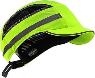 Bump Cap for Safety Baseball Cap Style Hard Hats for Adult Men Women Breathable Lightweight Safety Hat for Head Protection with Reflective Stripes