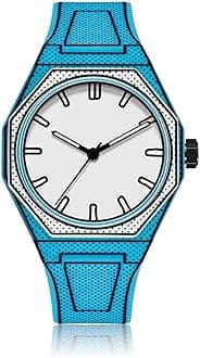 FANMIS Men's Anime-Inspired Fashion Sketch Wristwatch Minimalist Creative Wormhole Design Stylish and Durable Timepiece for Men's Sports Watch