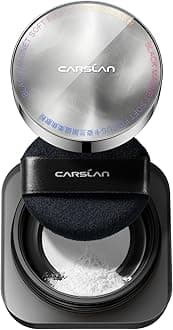 Black Magnet Soft Focus Make Up Powder, Waterproof Loose Setting Powder, 24H Longlasting, Oil Control, Talc-Free Face Powder, 02 Translucent For Oily Skin, 0.28Oz