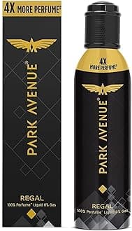 Park Avenue Regal No Gas Premium Perfume for Men Long Lasting Fragrance, 130ml