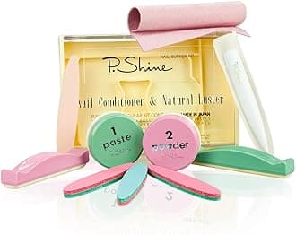 Japanese Manicure Kit Professional Nail Set Care Nail Plate Repair Treatment + Instruction for damage nails