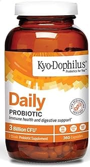 Kyolic Kyo-Dophilus Daily Probiotic, Immune Health & Digestive Support*, 360 Capsules