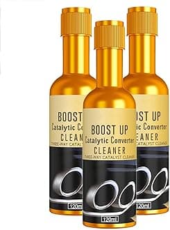 GIONAR Boostup Catalytic Converter Cleaner, Converter Catalytic Cleaner, Fuel And Exhaust System Cleaner, Auto Parts Catalytic Converter Cleaner, Instant Car Exhaust Handy Cleaner (3pcs)