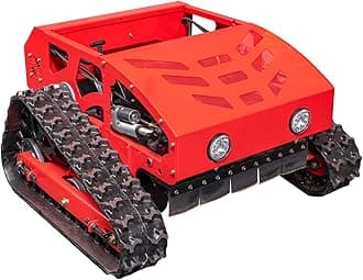 Remote Control Lawn Mower Electric Start 45° Climbing Adjustable Mowing Height Four-Wheel Drive All Terrain Grass Cutter Yard Mower (HW-224-55)