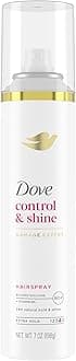 Dove Style + Care Hairspray Strength Shine Extra Hold, 7 Ounce