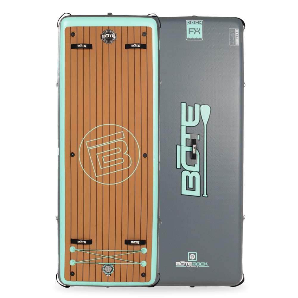 Dock FX Inflatable Floating Exercise Mat and Swim Platform (Classic)