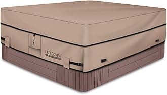 Waterproof 600D Polyester Square Hot Tub Cover Outdoor SPA Covers 76 x 76 inch