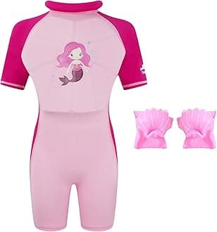 Gogokids Float Swimsuit for Boys Girls, Kids One Piece Swimwear Float Suit for Swimming Trainer