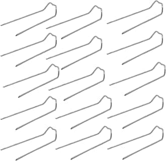 200 Pieces Floral Pins, 1.7 Inch Floral U-Pins Small Craft Plant Pins Greening Fern Pins for Floral Picks Foam Bouquet Straw Wreaths Making Supplies Holiday Flower Arrangements DIY Sewing Projects