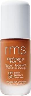 RMS Beauty SunCoverup SPF 50 – Broad Spectrum Mineral Sunscreen Foundation, Reef-Safe Zinc Oxide, Tinted Lightweight Sun Protection, Water-Resistant, 1 fl oz