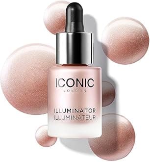 - ICONIC LONDON Illuminator | Liquid Highlighting Drops for a Radiant Glow, Cruelty-Free, Vegan Makeup