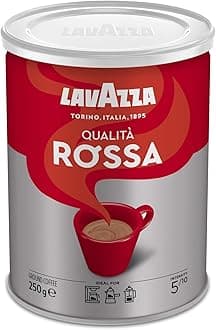 Qualita Rossa Ground Coffee Powder, 250g Can