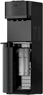 BrioBottleless Water Cooler Dispenser w/ 2-Stage Filters (Included) removes PFAS & Microplastics for Clean Drinking Water, UL Certified | 3 Temp (Hot, Room, Cold) w/Child Safety Lock & LED Display