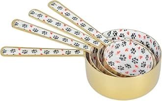 Pawfectly Patterned Measuring Tools (Hearts & Paws, Measuring Cups)