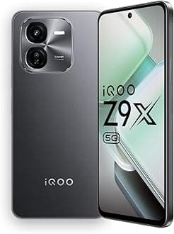 iQOO Z9x 5G (Storm Grey, 4GB RAM, 128GB Storage) | Snapdragon 6 Gen 1 with 560k+ AnTuTu Score | 6000mAh Battery with 7.99mm Slim Design | 44W FlashCharge
