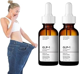 GLP-1 SlimFuse Satiation Burning Drops,Shape Drops, 30ml Slim fit，Stay Beautiful, Energy Burning Drops. (2pcs)