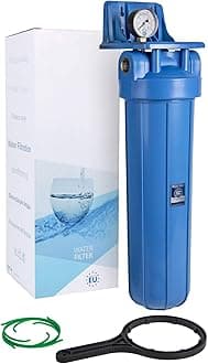 20" Aquafilter Office BIG BLUE Housing Set for Pure Water Filter FH20B1-WB