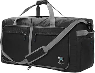 Bago Extra Large Duffle Bag for Travel Women & Men. Durable, Lightweight, Foldable Travel Duffel Bags For Traveling Women. 140L Duffle Bags Use As a Weekender Bag with Shoe Compartment, Checked Duffel