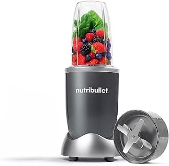 – 600 Series Starter Kit in Graphite with 700ml Cup - High Speed Nutrient Extractor & Powerful Blender - 600W - Blends Nuts, Ice & Frozen Fruit - Delicious & Nutritious Smoothies