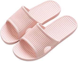 Shower Slippers for Women Men, Quick Drying Lightweight Non Slip Open-toe EVA Travel-friendly Breathable Shoes Slide Slippers for Bathroom,House Slipper,Outdoor