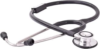 RCSP Super excletone stethoscope for students medical and Doctors (SUPER EXCLE BLACK)
