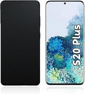 OLED Display Digitizer Touch Screen Assembly Replacement, for Galaxy S20 Plus Cell Phone Screen, with Fingerprint Function and Repair Tools Repair Faults Easy To Install