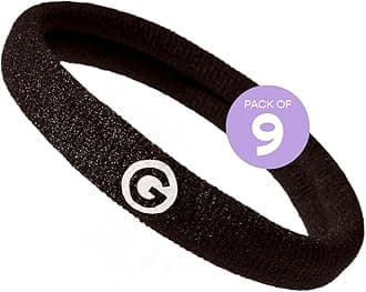 GIMME Bands | Best Hair Ties. Additional styles, sizes, and kits available I Gentle hair bands for any hair type I No slipping or snagging. (Any Fit, Chestnut)
