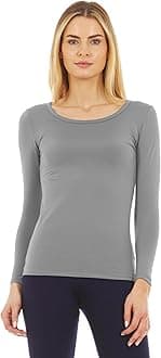 Thermal Shirts for Women Long Sleeve Winter Tops Thermal Undershirt for Women