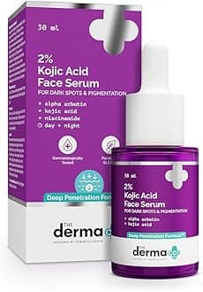 2% Kojic Acid Face Serum with Alpha Arbutin, Powered by Deep Penetration Formula™ | Fights Pigmentation | Fades Dark Spots | Brightens & Evens Skin Tone | 30 ml