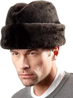 frr Mouton Sheepskin Russian Cossack Hat