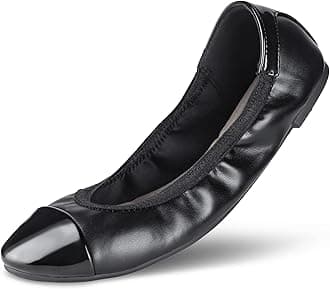 GAWBAW Women's Ballet Flats Shoes - Slip on Casual Flats Round Toe Walking Ballerina Shoes for Women