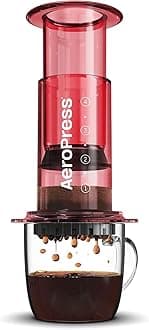 aero press clear red
