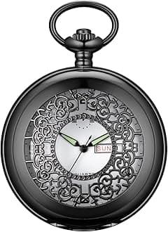 BOSHIYA Smooth Quartz Pocket Watches