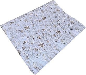 LA TROVE Colourful Gift Wrapping Paper Sheet For Gift Packing | Gift Wrap Roll, Gift Papers Sheets, Gift Cover Wrapping Paper(Golden Flower) (Pack 0f 10)