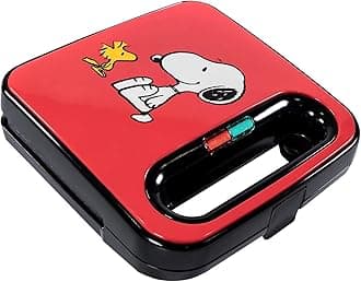 Peanuts Grilled Cheese Maker - Make Snoopy and Woodstock Sandwiches - Kitchen Appliance