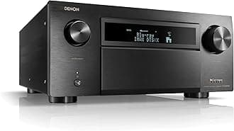 Denon AVR-X8500HA 13.2 Channel (150 W/Ch) Receiver for Home Theater, Advanced 8K Upscaling, Supports Dolby Atmos, DTS:X, IMAX Enhanced, Auro 3D & More, Built-in HEOS, Amazon Alexa Voice Control