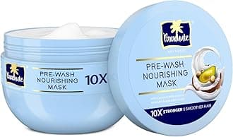 Parachute Advansed Pre-Wash Nourishing Hair Mask For Scalp&Hair|Total Hair Health 10X Stronger Hair&Smoother Hair With Coconut Milk Protein,Avocado&Macadamia Nut|All Hair Types,250Ml,1 Count,Blue