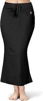 TRENDMALLSWomen's Polyester Spandex Saree Shapewear Petticoat for Women, Cotton Blended,Petticoat,Skirts for Women,Shape Wear Dress for Saree Shaper